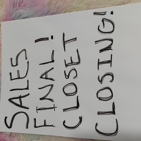 ALL SALES FINAL! CLOSET CLOSING! READ BELOW: (MAKE REASONABLE OFFERS) - Picture 2 of 2